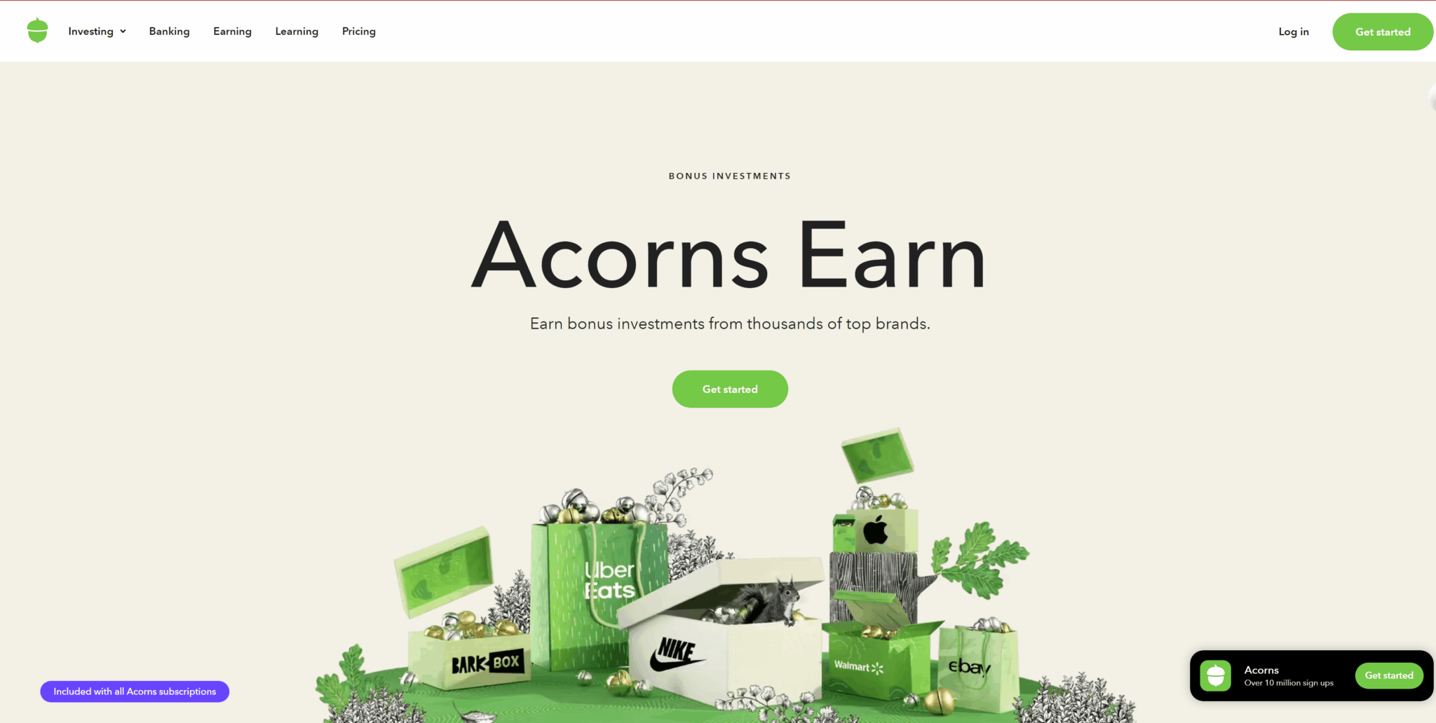 Acorns Earn