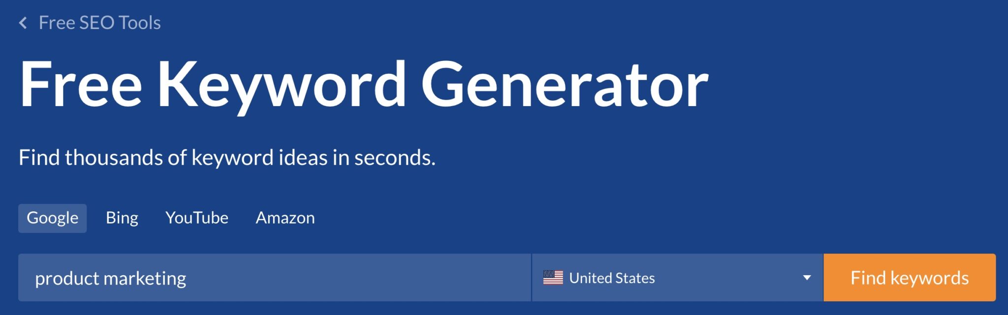 Ahrefs keyword generator