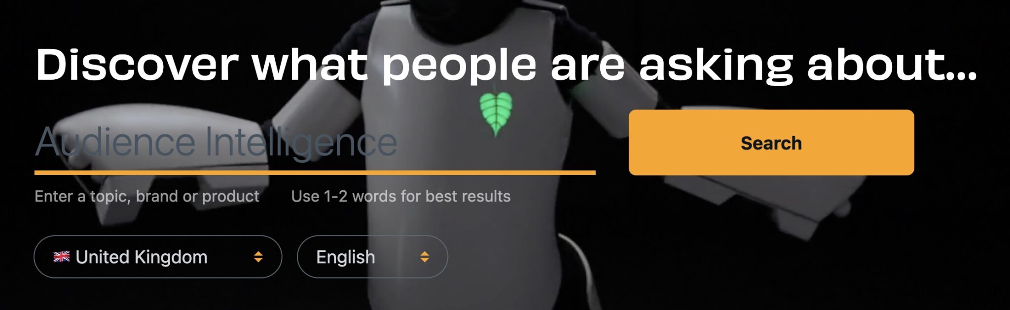 Answer the public audience intelligence