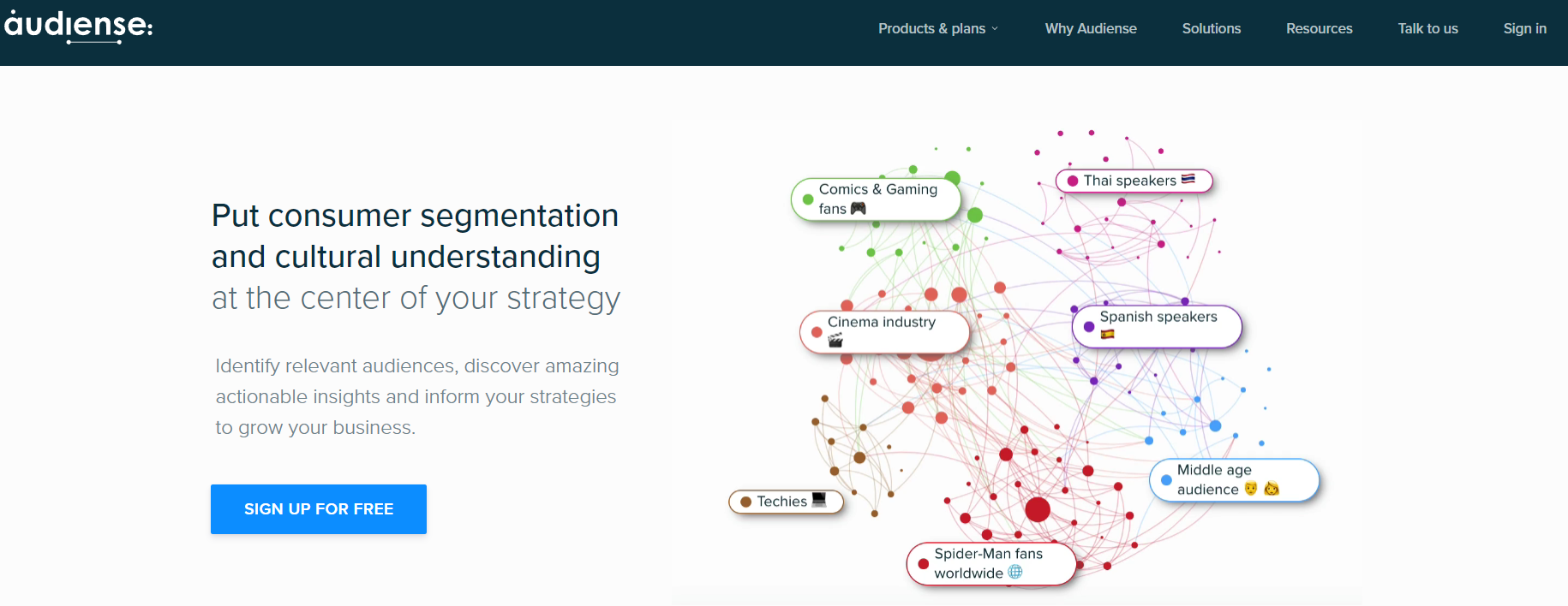 Audiense consumer research