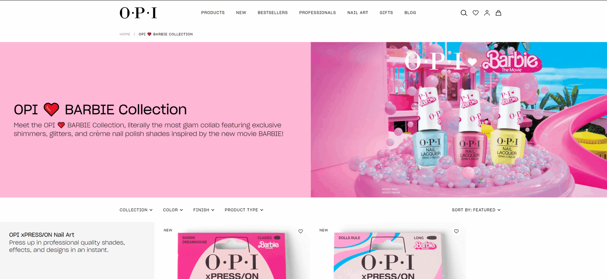 Barbie OPI