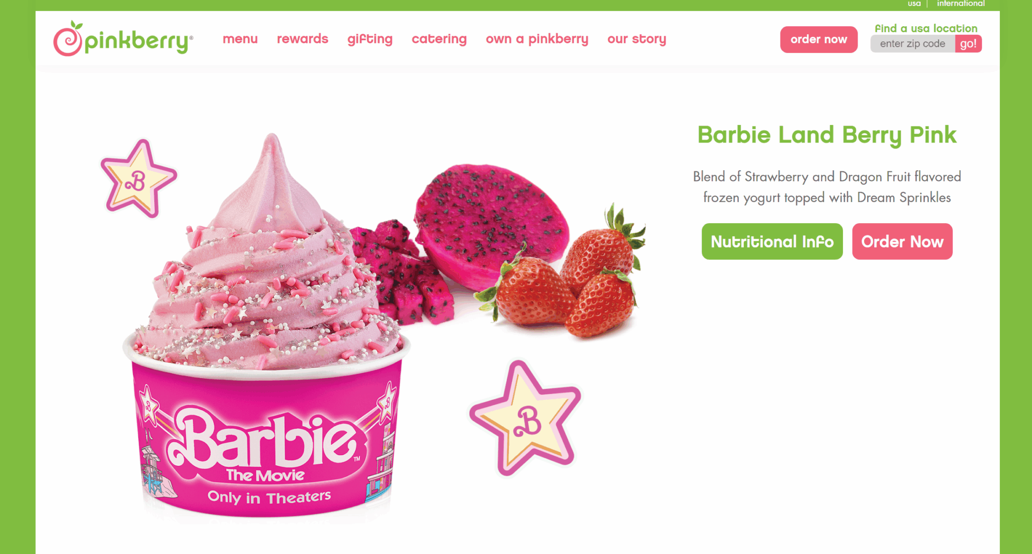 Barbie froyo