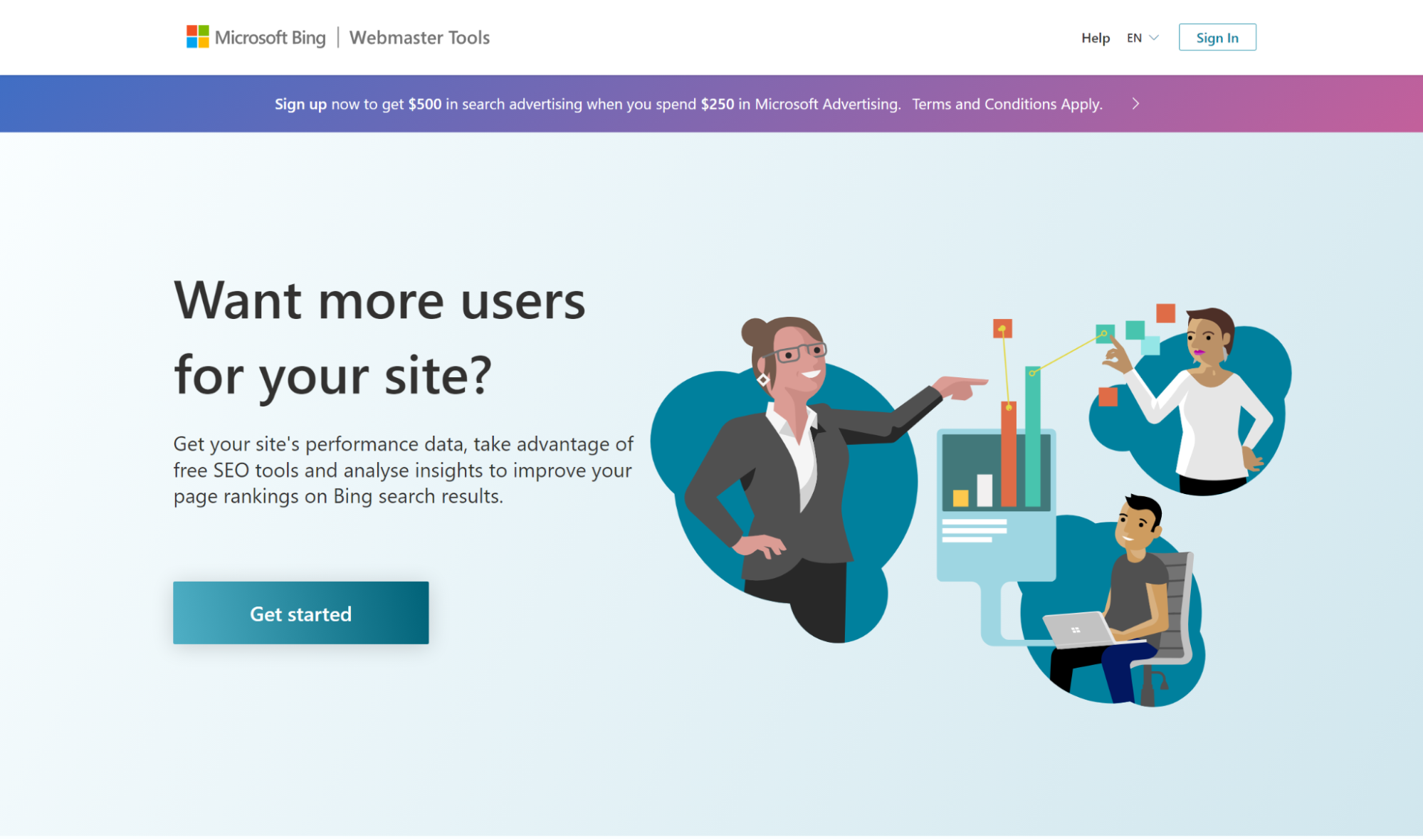 Bing Webmaster Tools