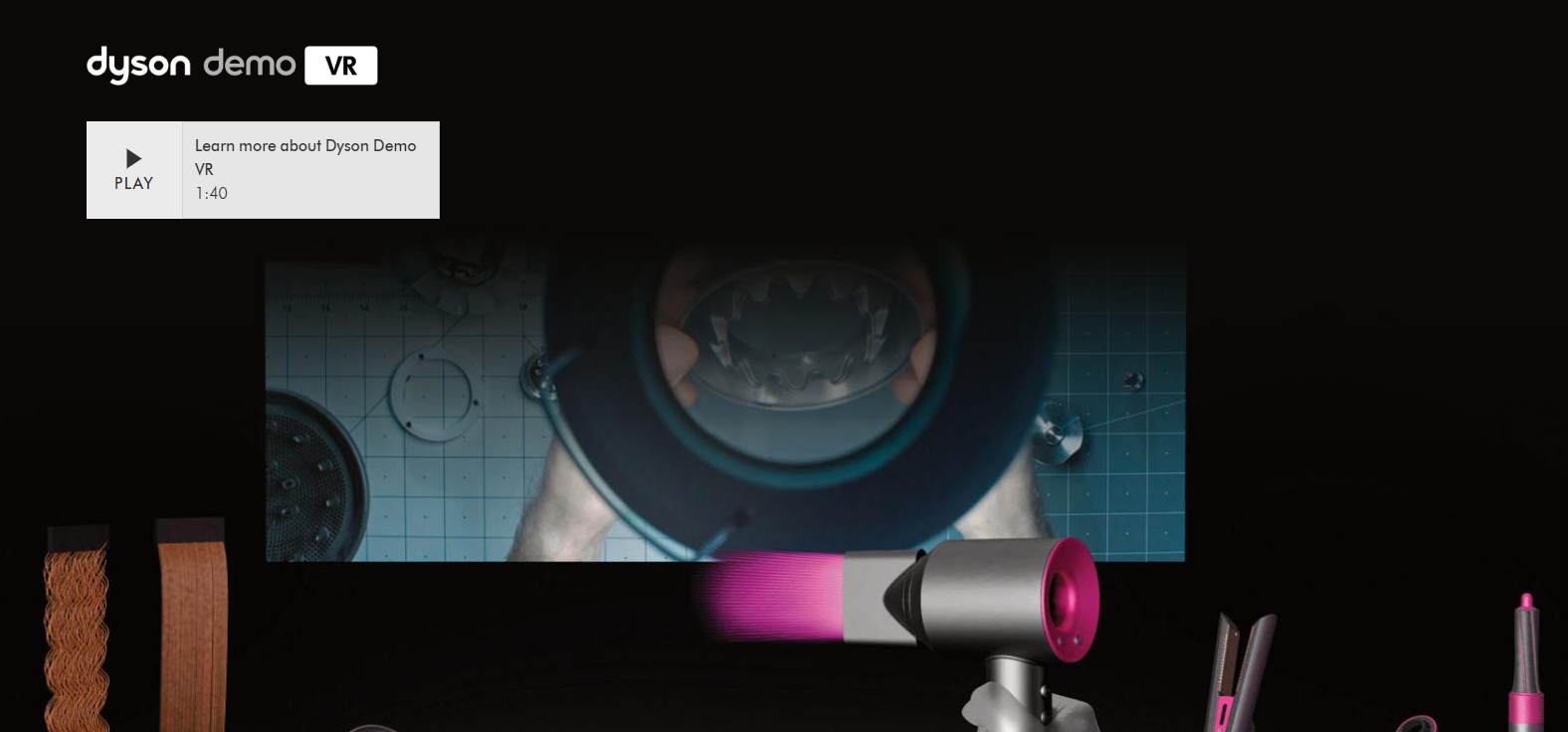 Dyson demo VR