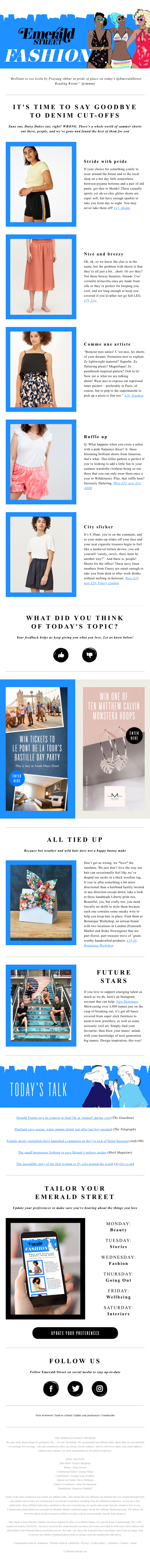 Emerald Street newsletter that generates leads