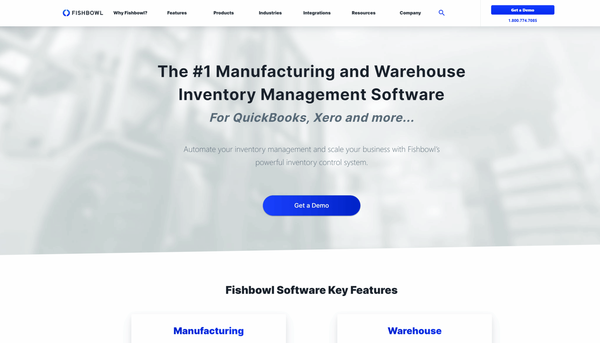 Fishbowl inventory management