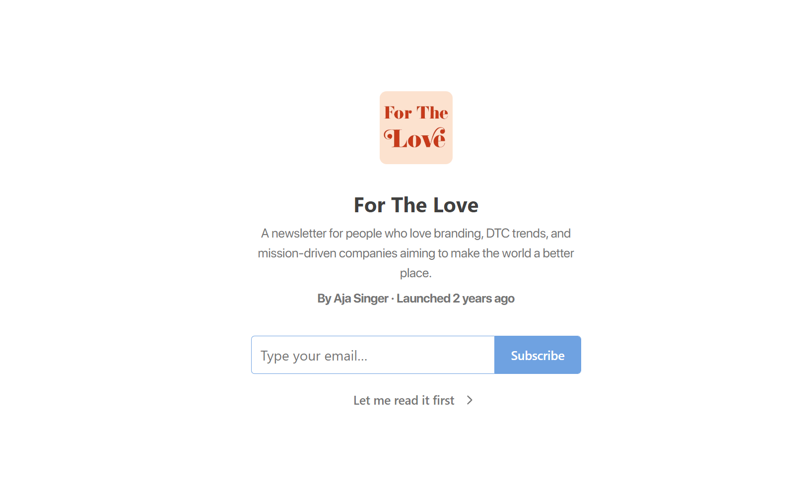 For The Love ecommerce learning resources