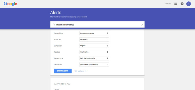 Google Alerts