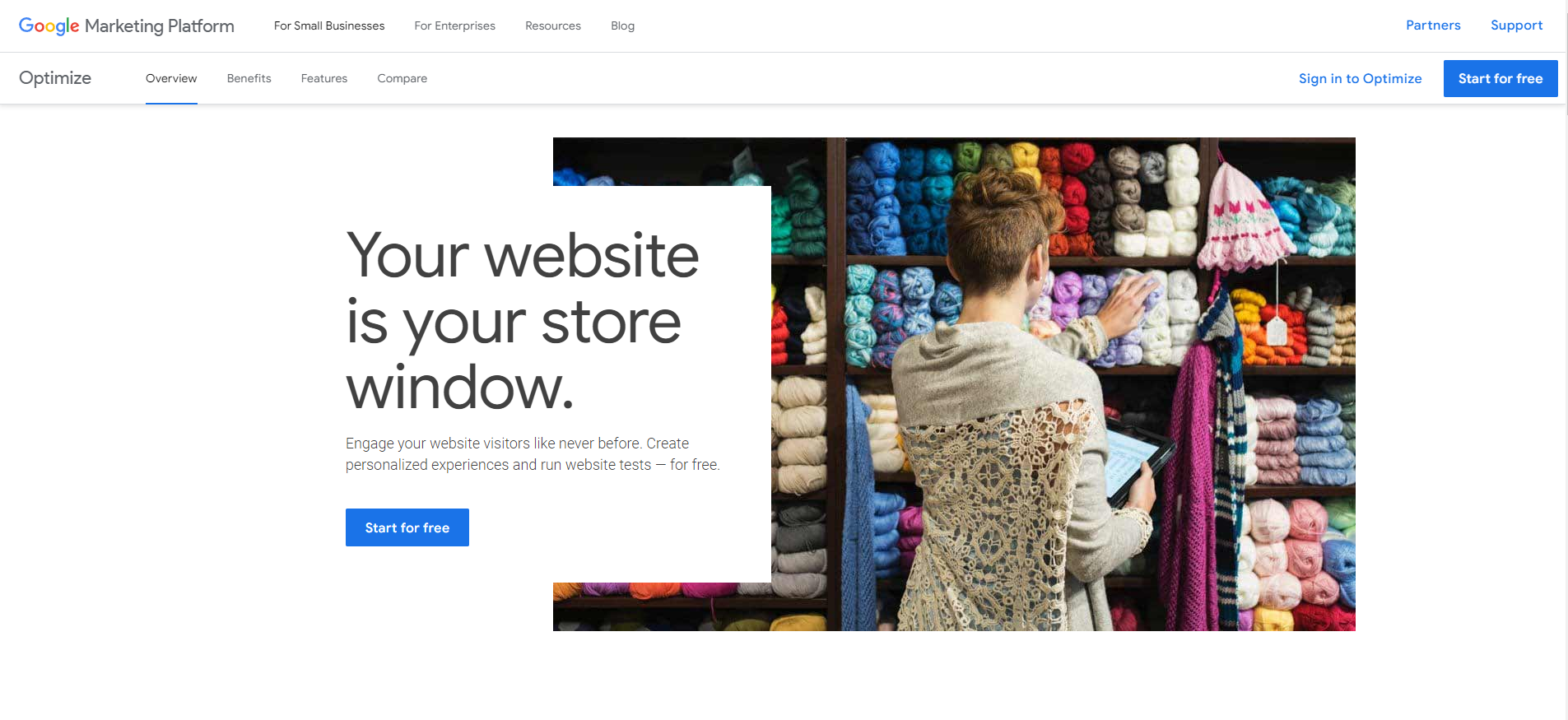 Google Optimize