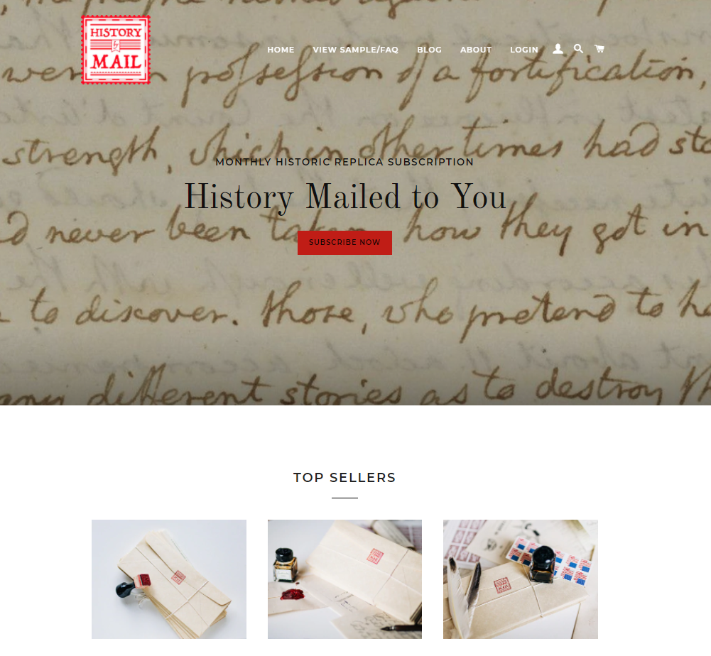 History By Mail