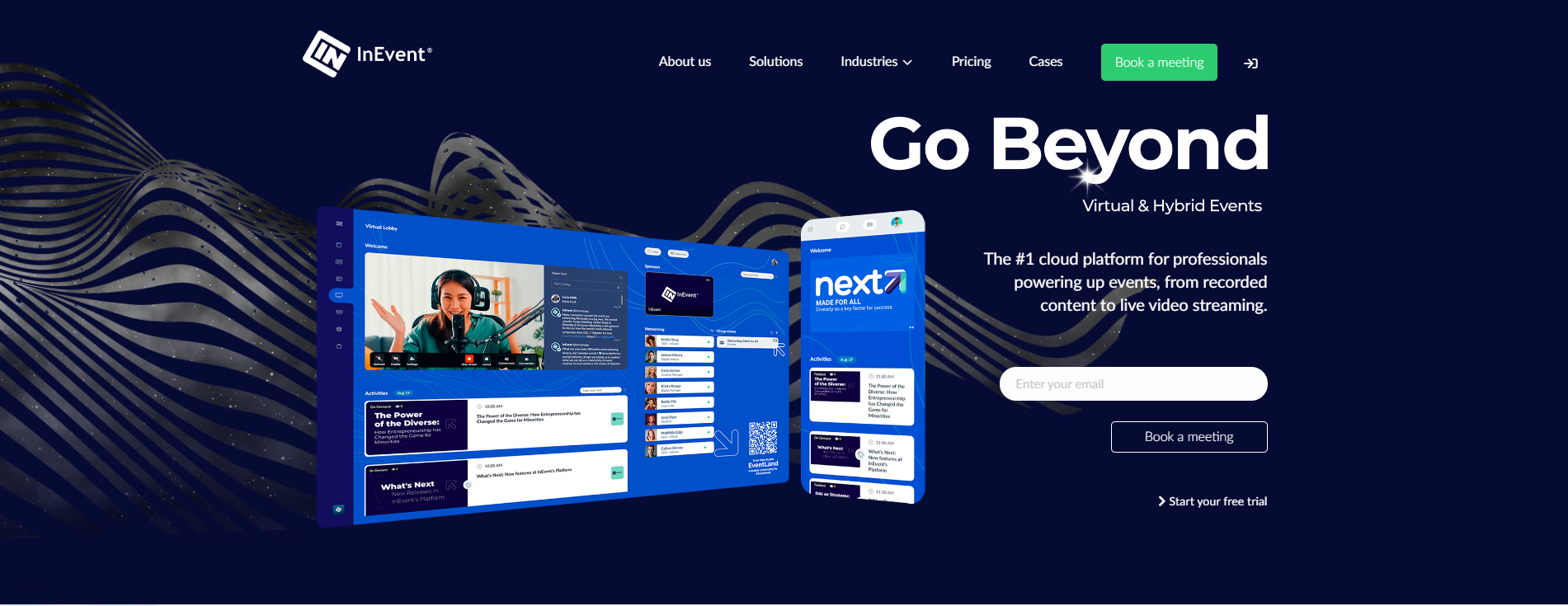 InEvent webinar software