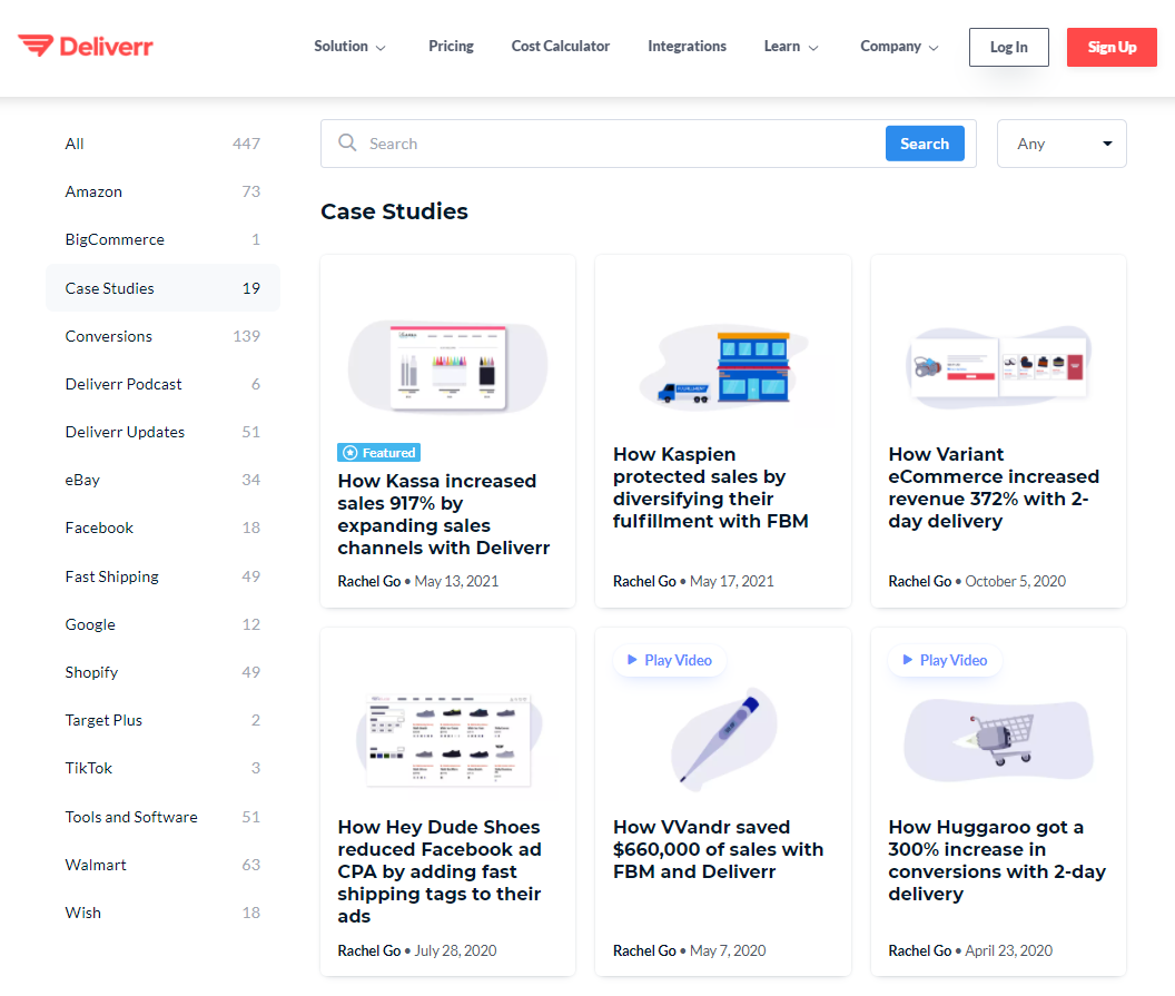 Look through old case studies for quotes and use cases