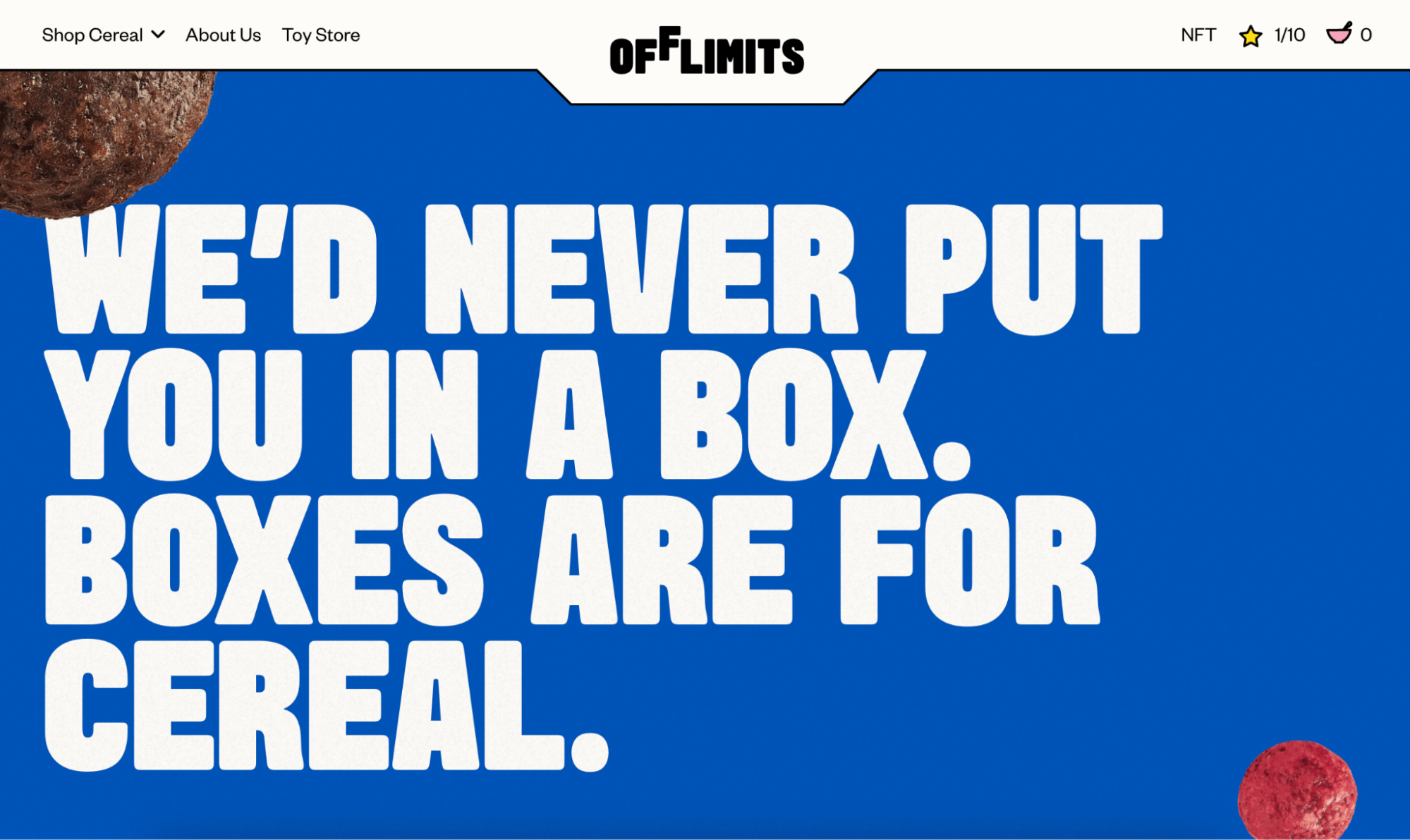 OffLimits about page personality