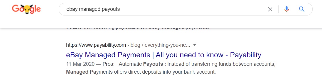 Payability article on eBay managed payouts
