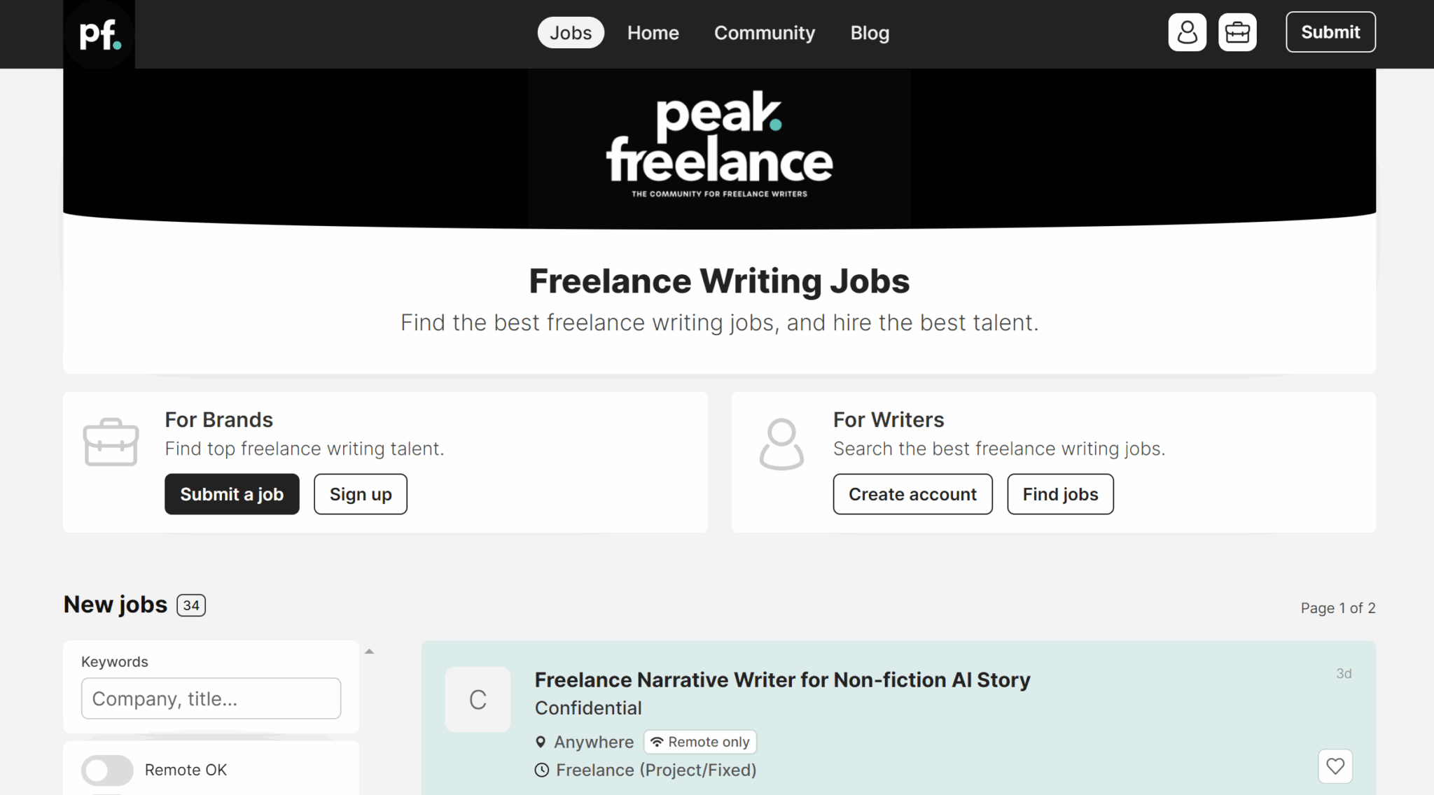 Peak Freelance