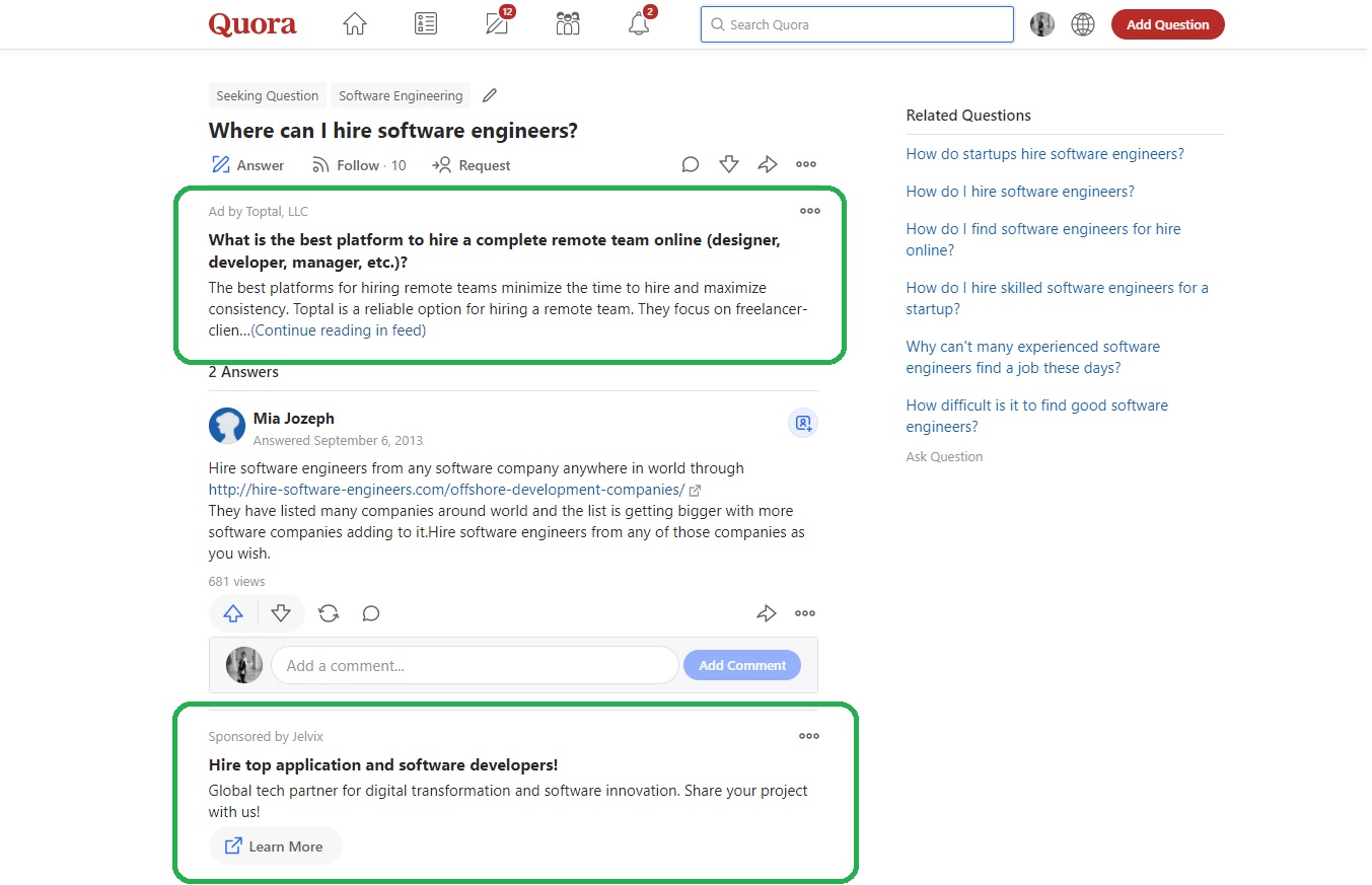 Quora Ads
