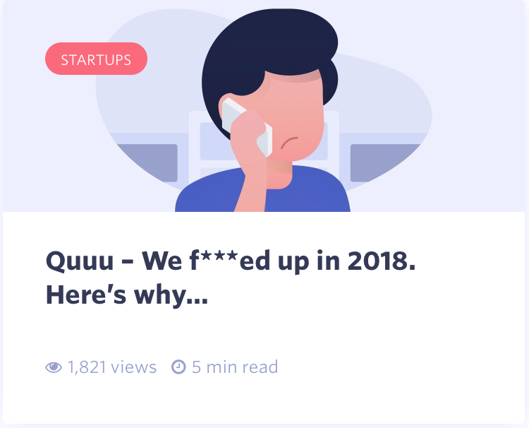 b2b marketing strategy Quuu mistakes