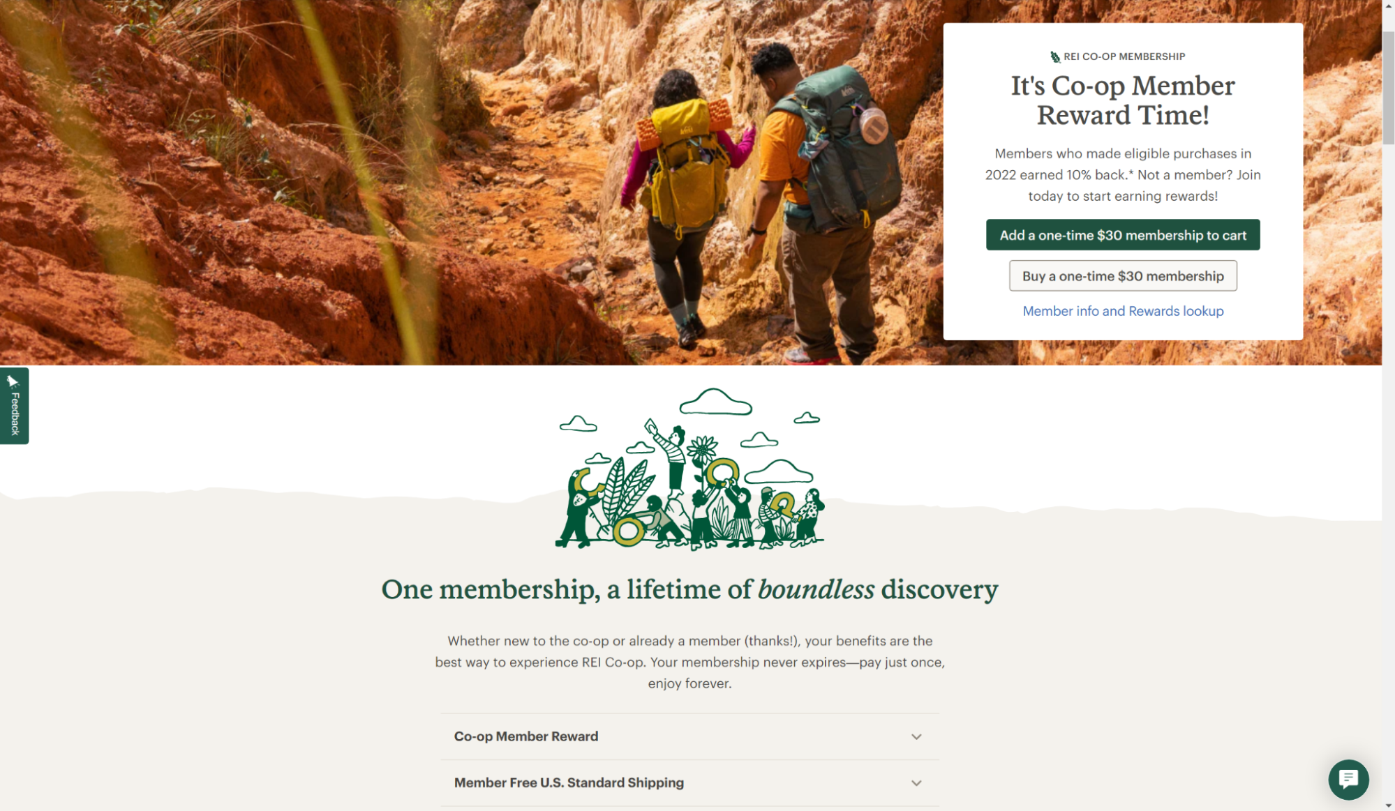 REI loyalty programs