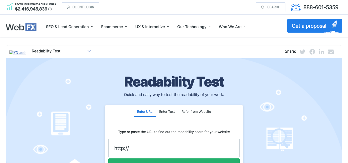 Readability Test