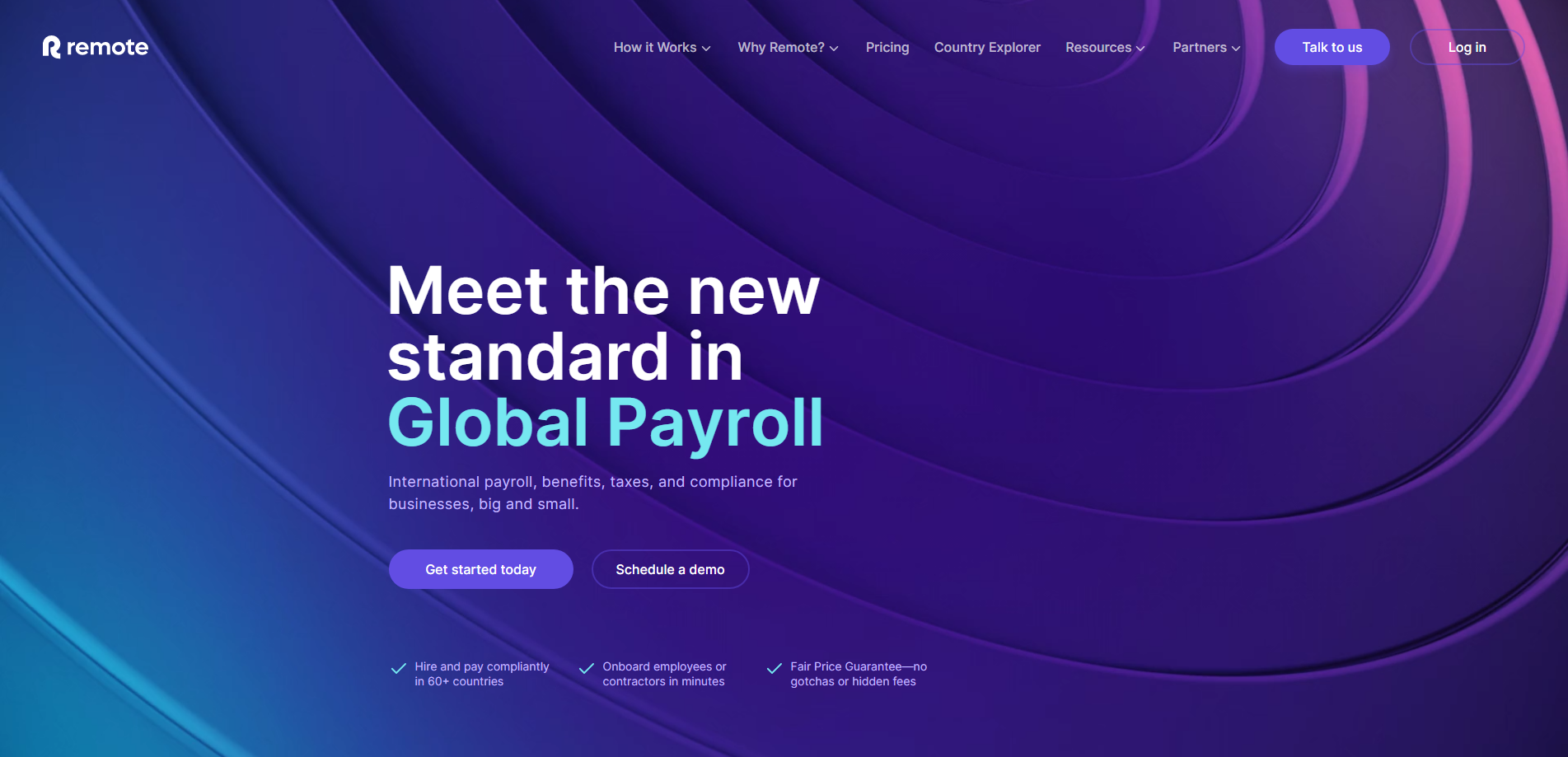 Remote global payroll