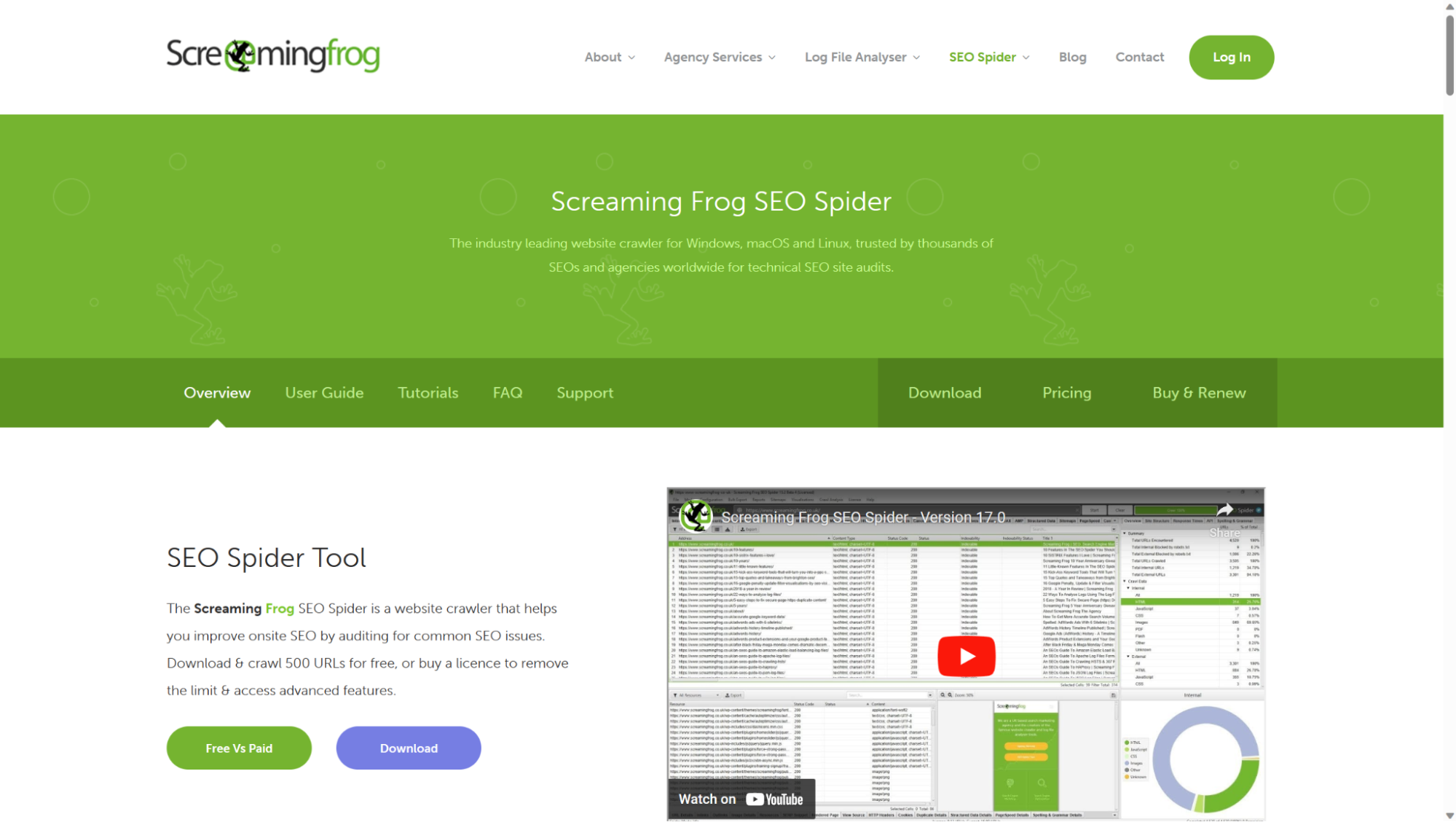Screaming Frog – SEO Spider