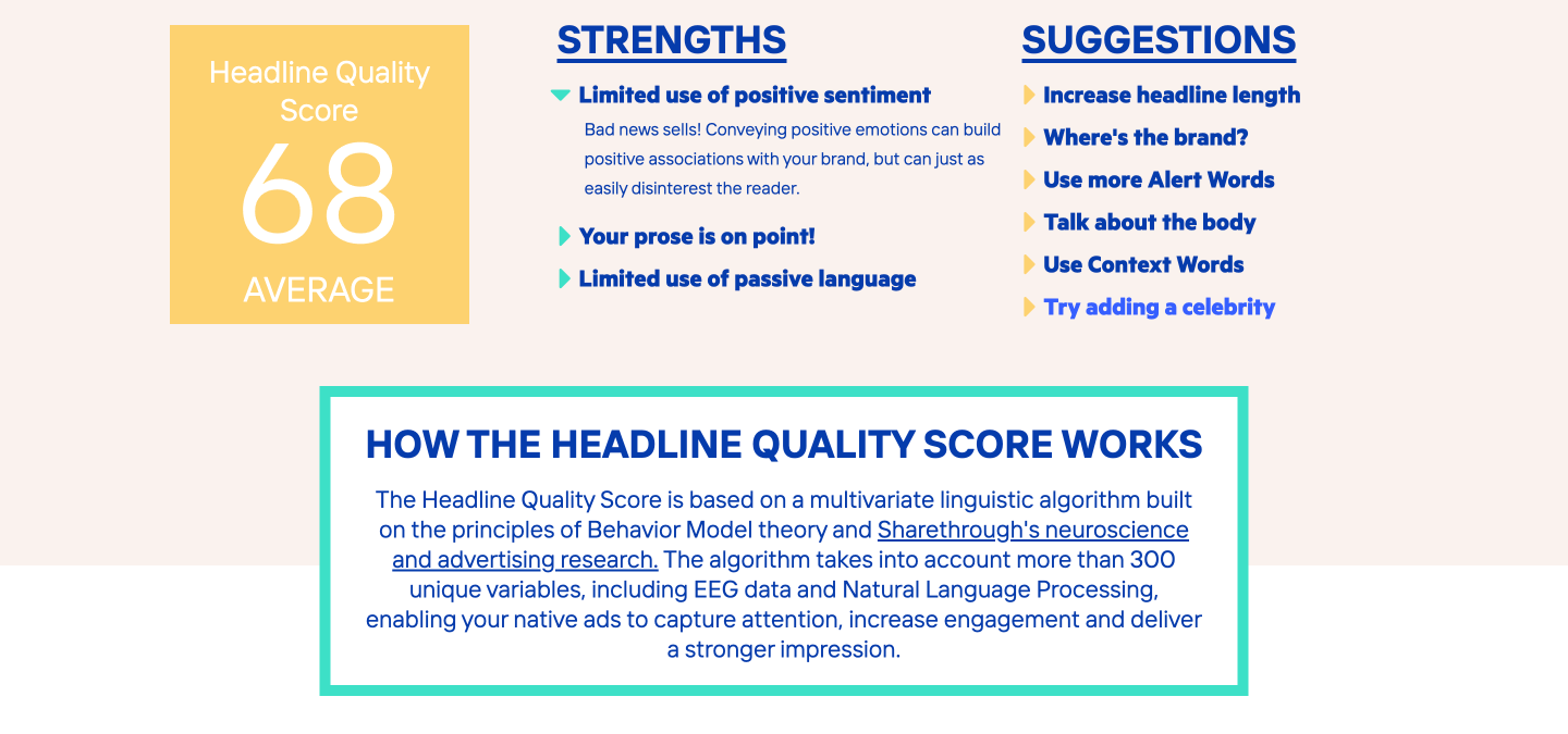 Sharethrough content creation