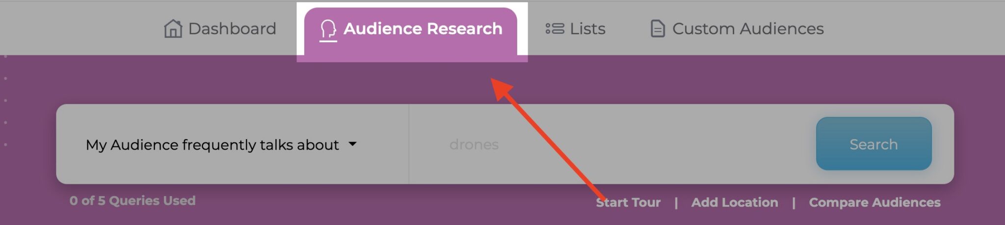 Sparktoro audience intelligence