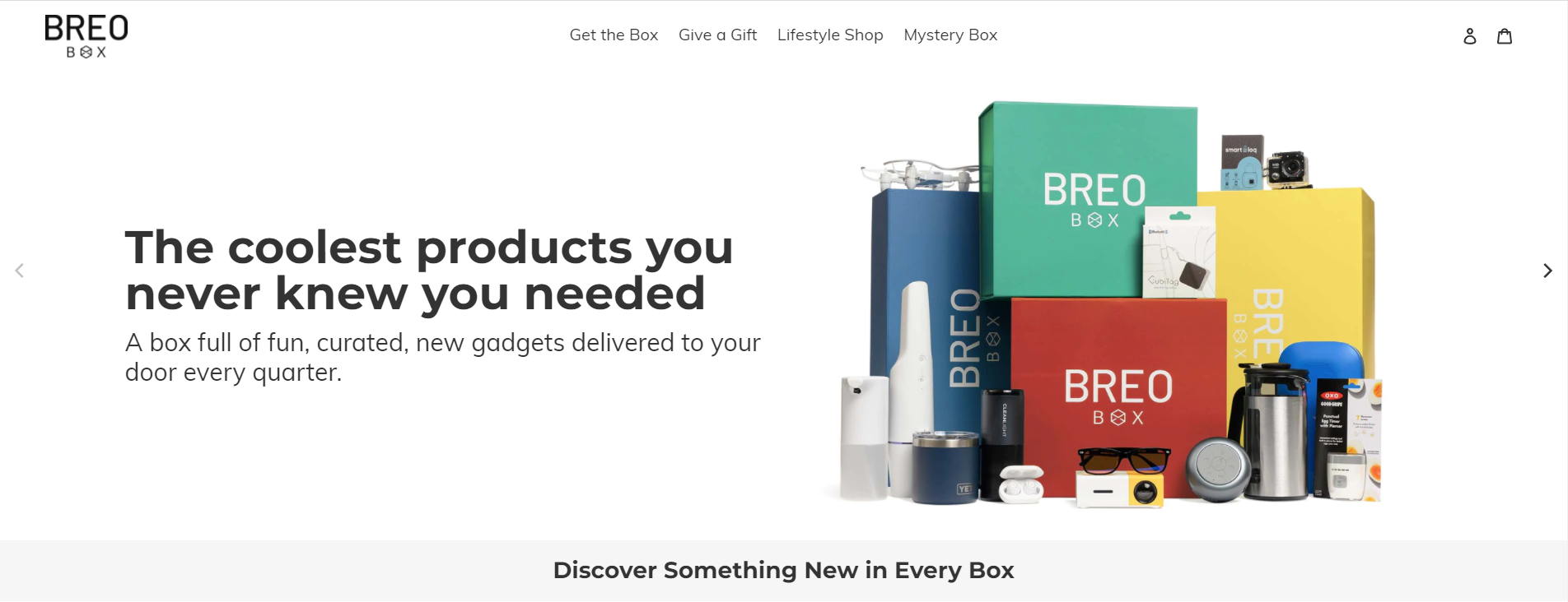 Tech subscription box