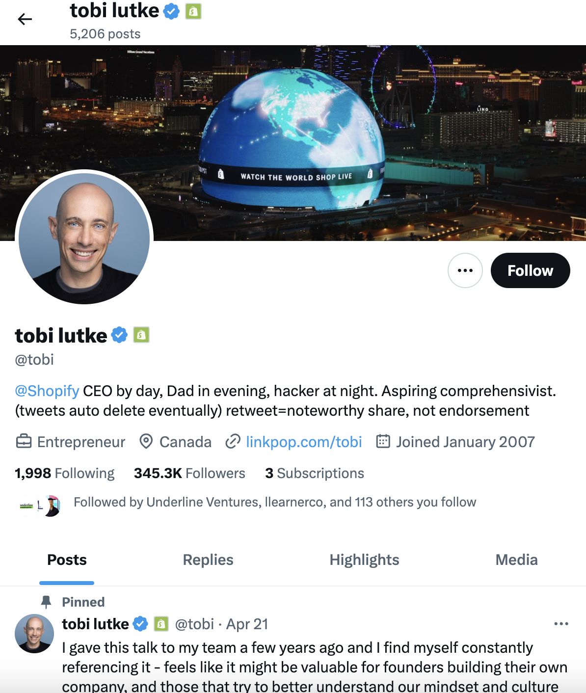Tobi Lutke