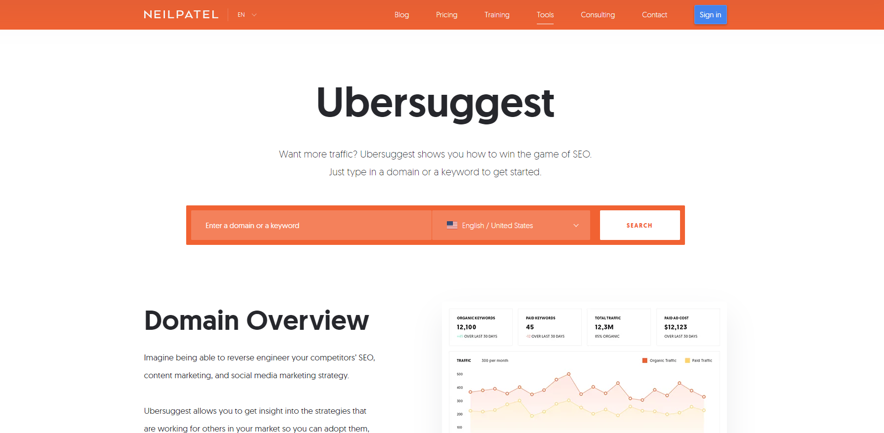 Ubersuggest