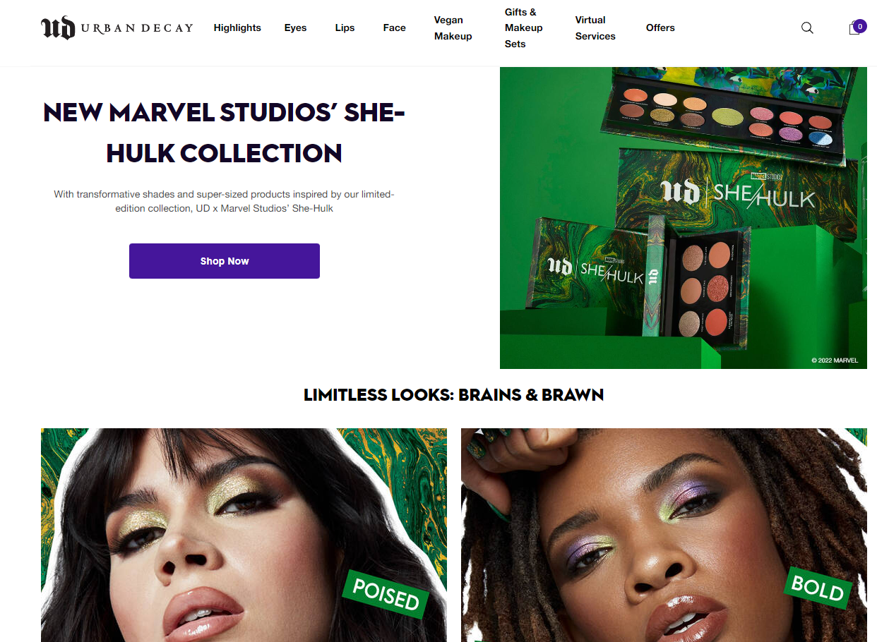 Urban Decay Marvel collab
