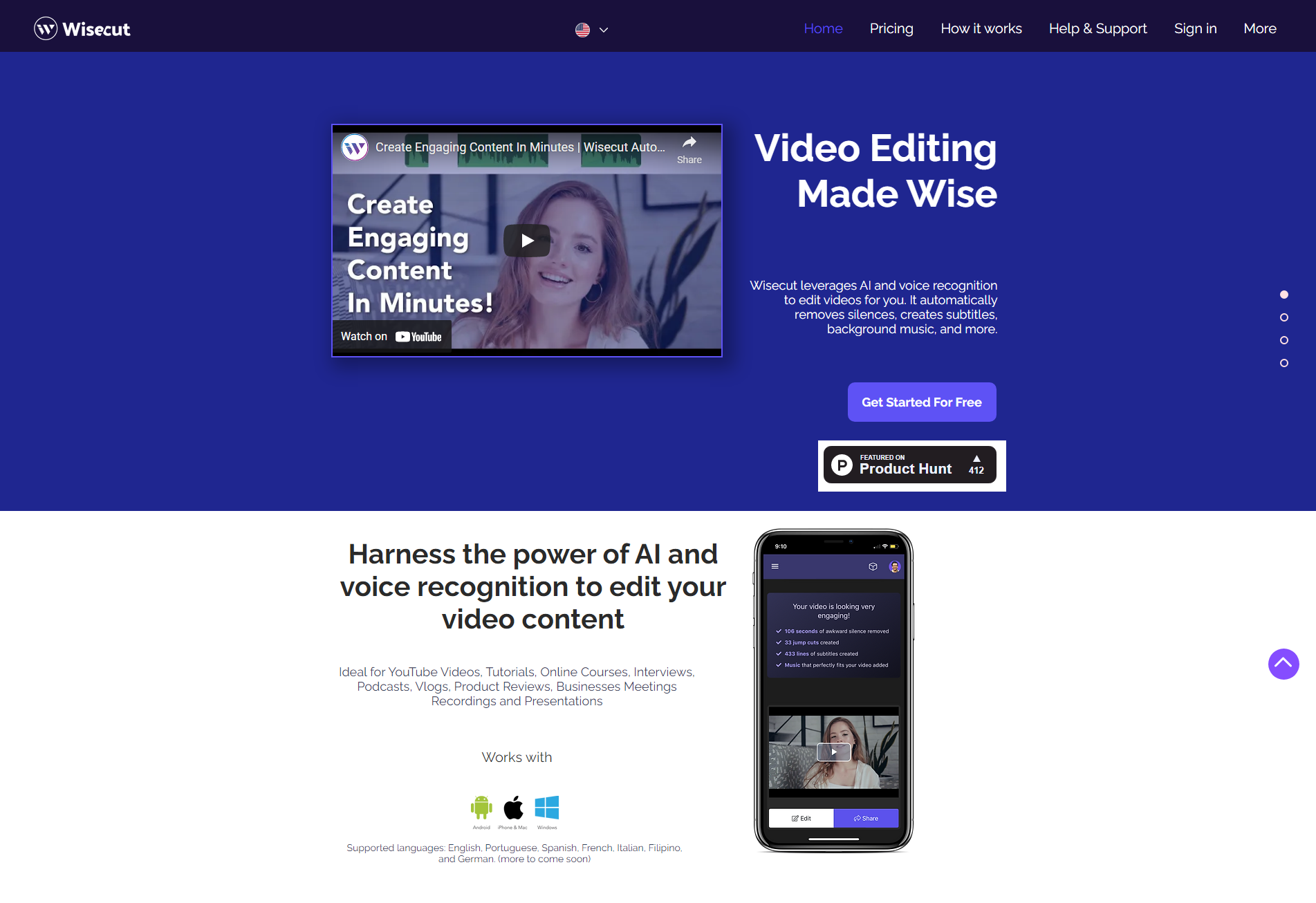 Wisecut ai tool
