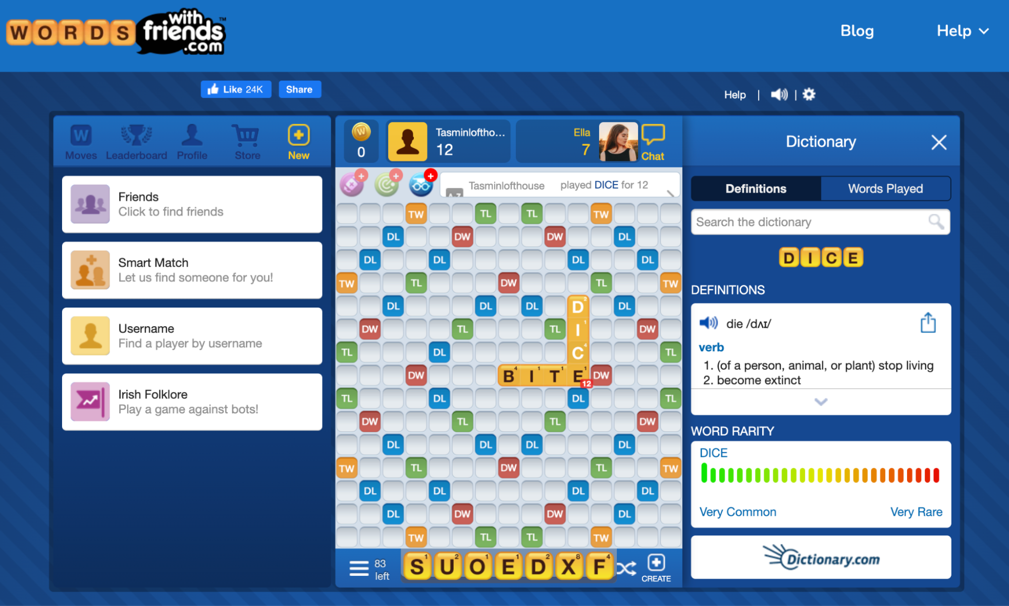 Words with friends