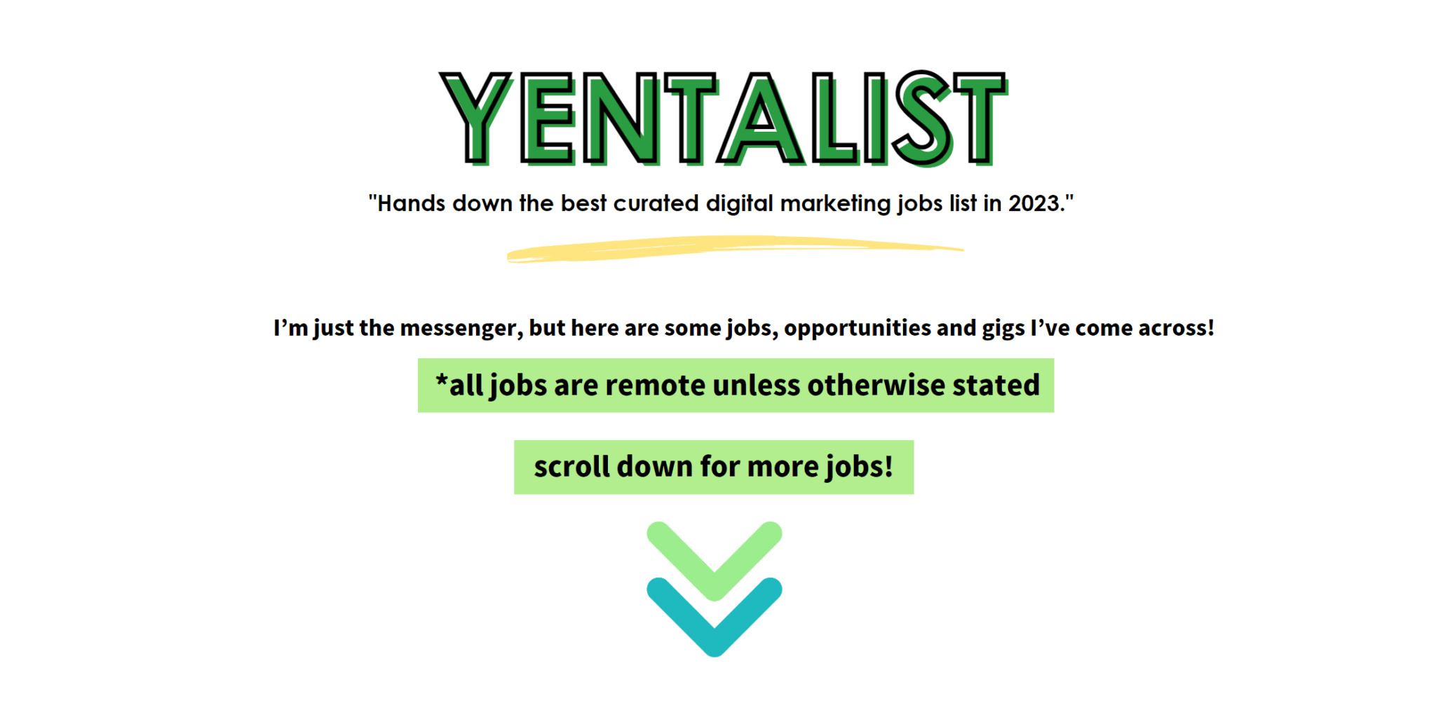 Yentalist