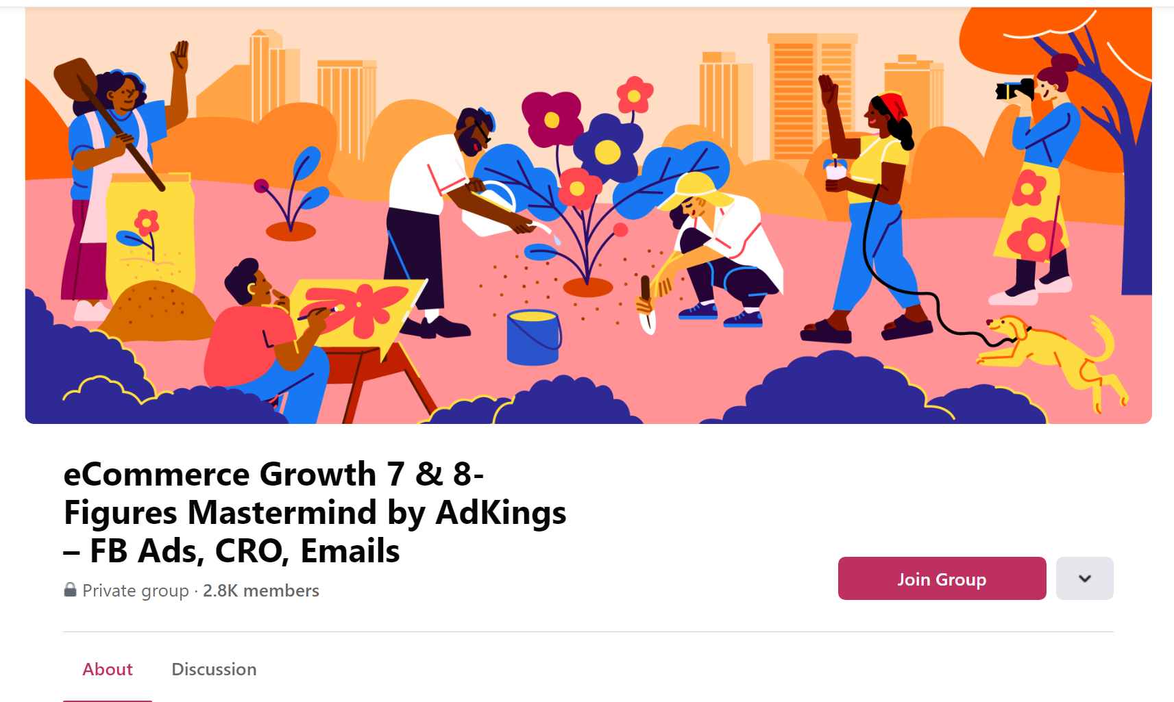 eCommerce Growth 7 and 8 Figures Mastermind