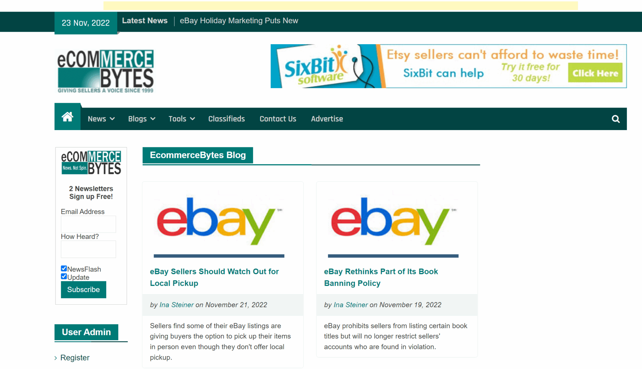eCommerceBytes