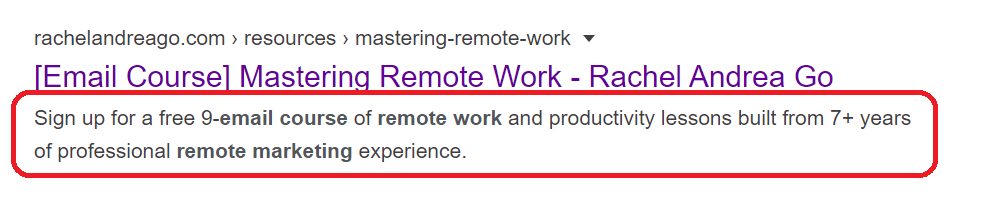 rank higher in google