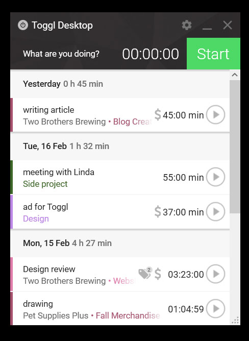 Toggl | Remote Work Tools Checklist