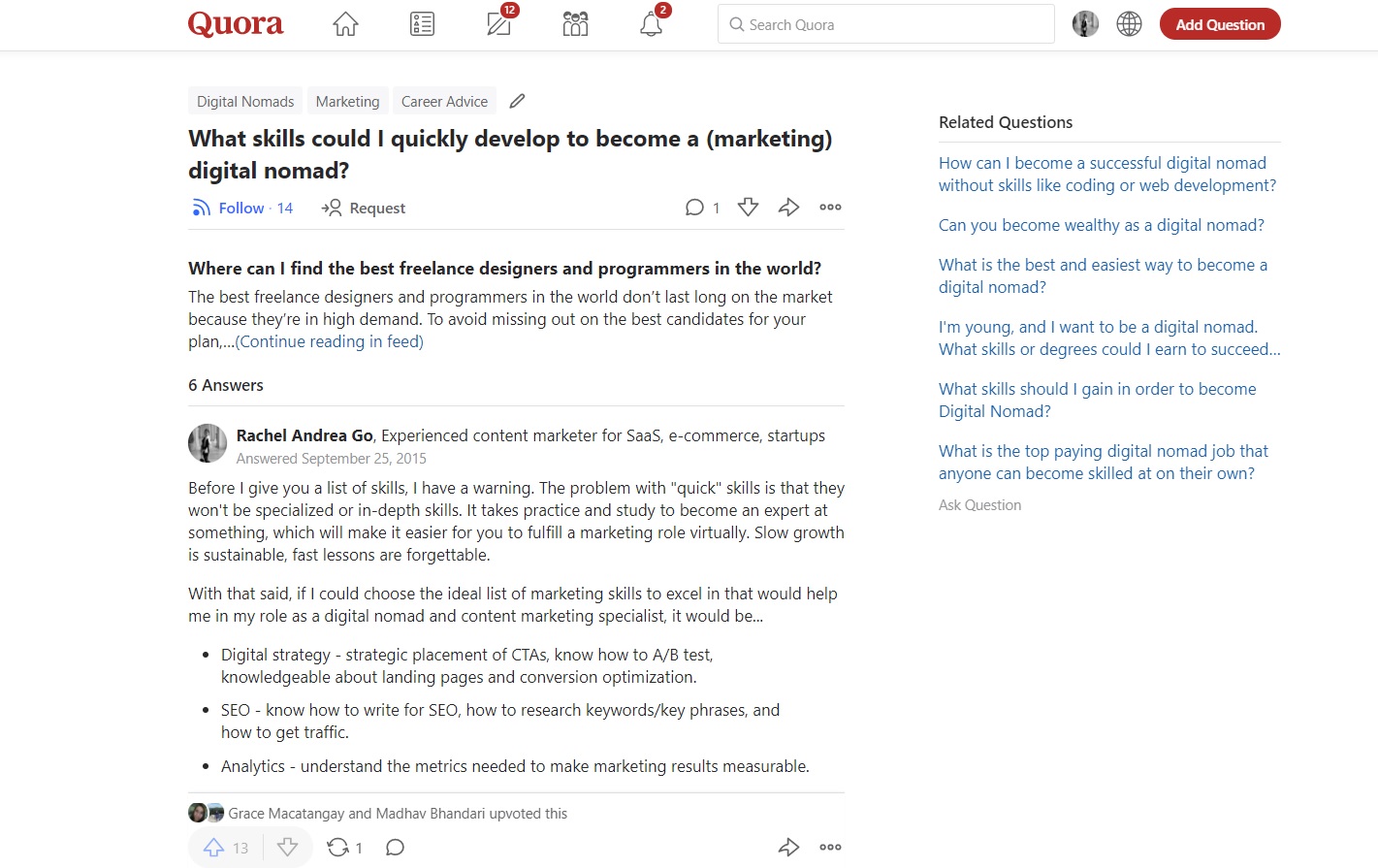 Why your B21B eCommerce content strategy should include Quora