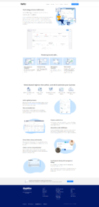 Shipwire platform overview page, the top-level platform-pages anchor.