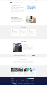 Shipwire reverse logistics and returns management solutions page.